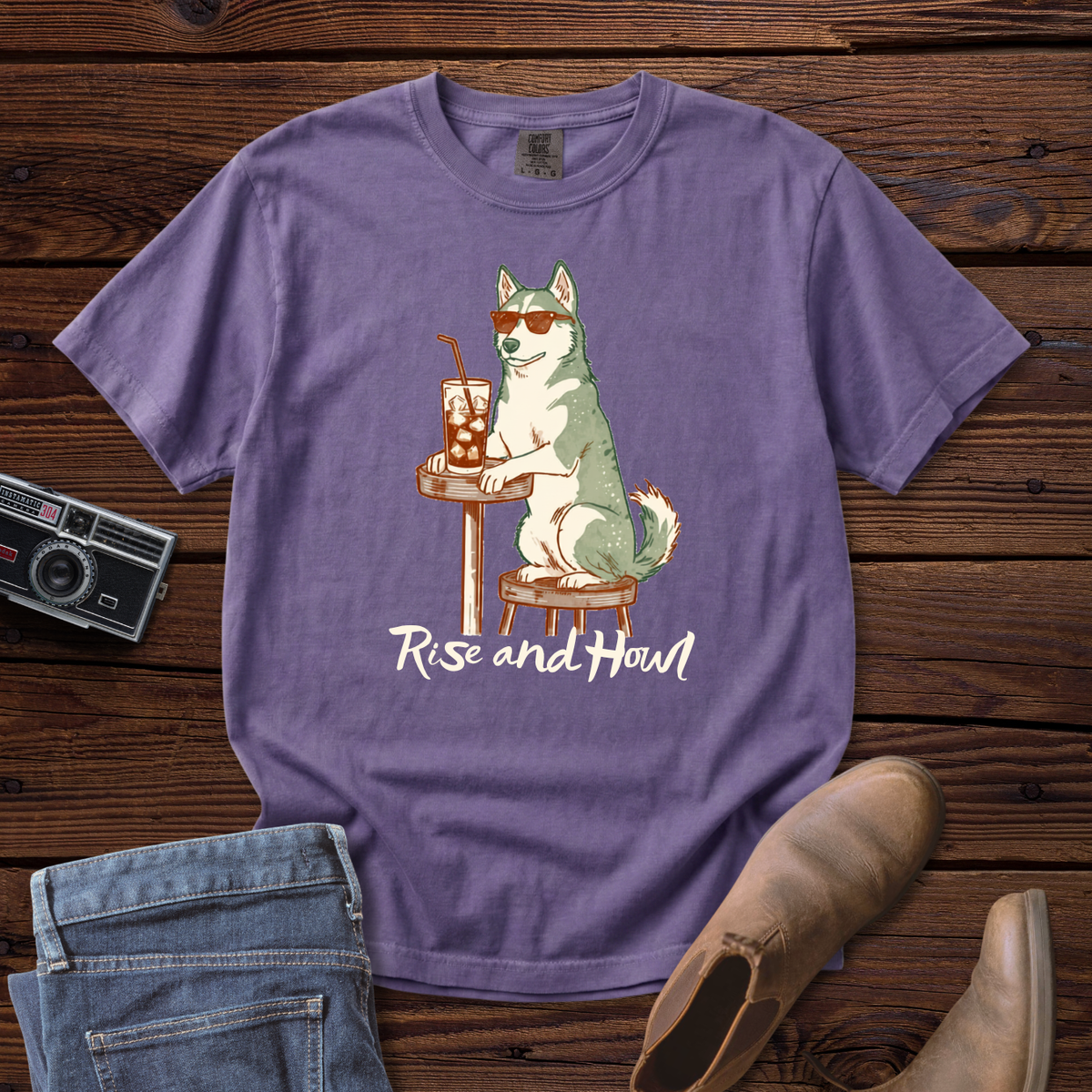 Rise and Howl Husky Tee