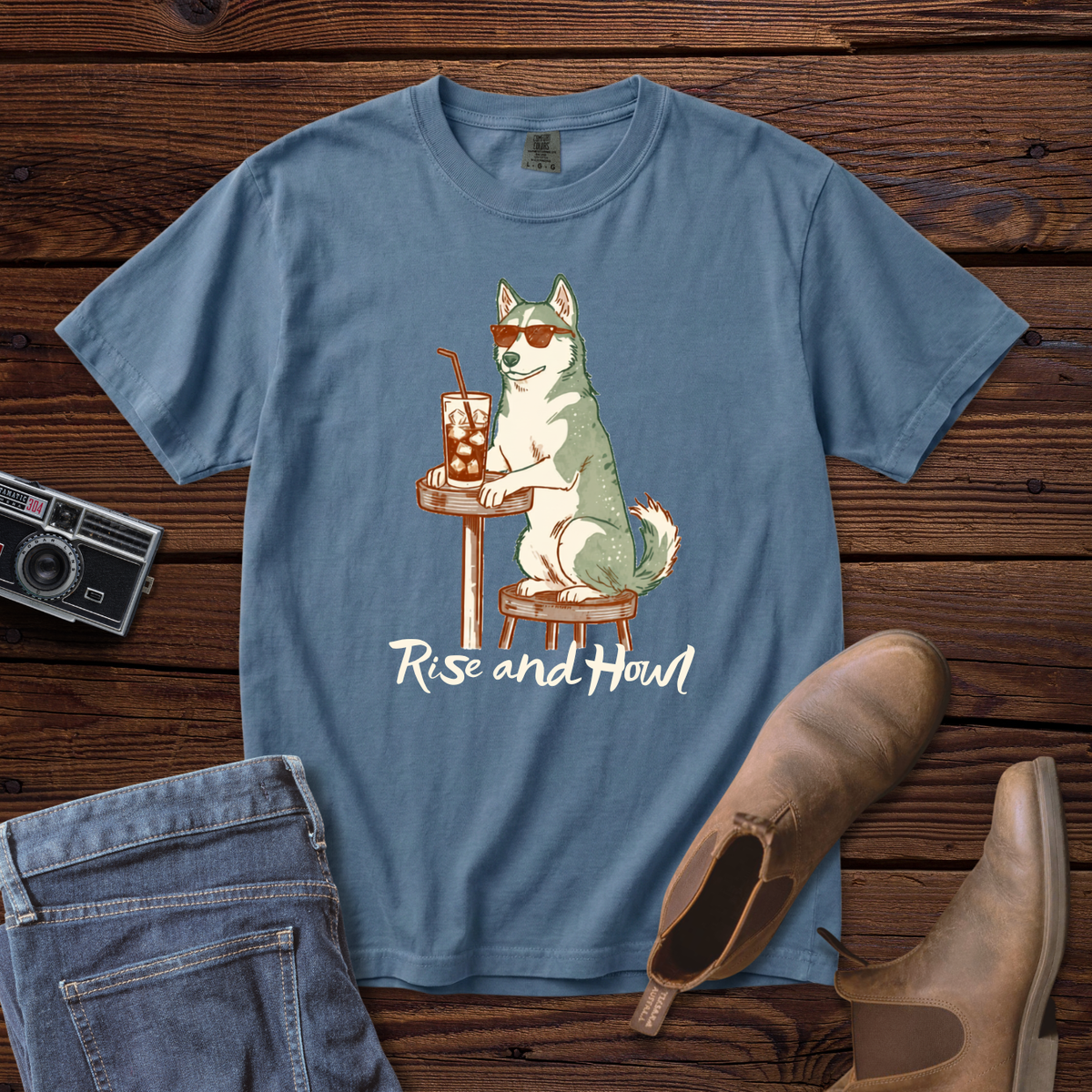 Rise and Howl Husky Tee
