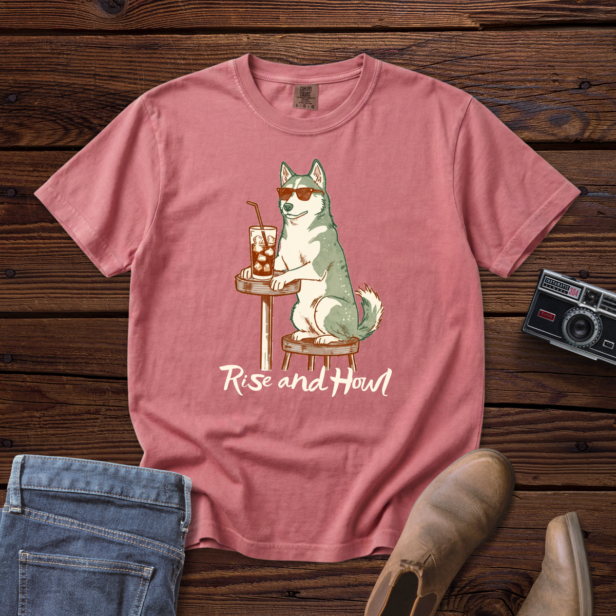 Rise and Howl Husky Tee