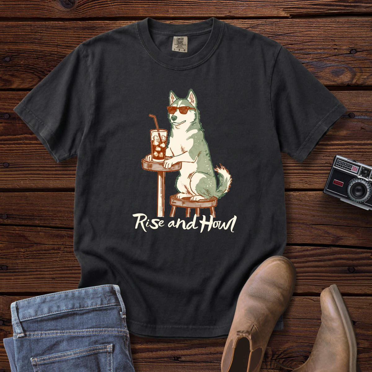 Rise and Howl Husky Tee