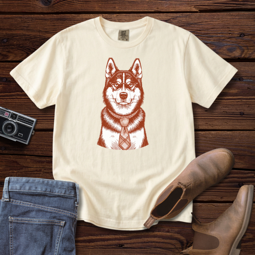 Bookish Husky Tee