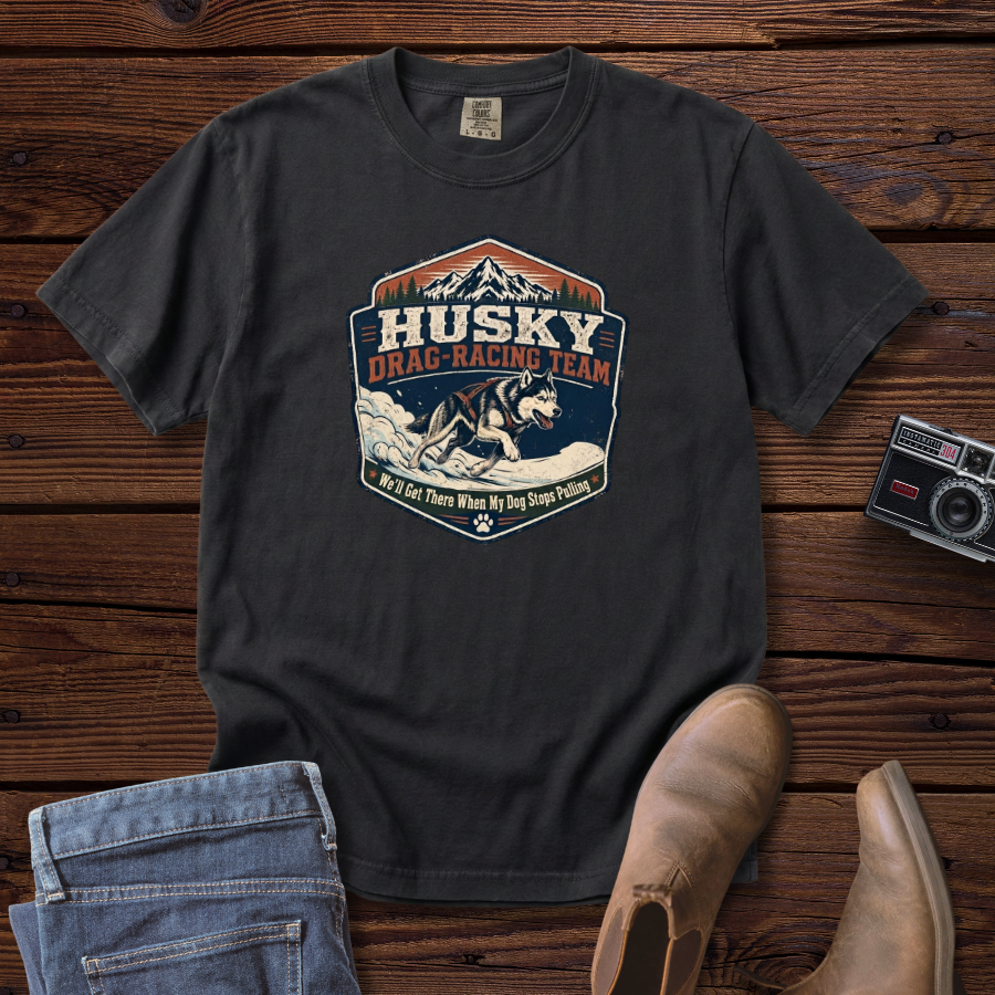 Husky Drag-Racing Team Tee