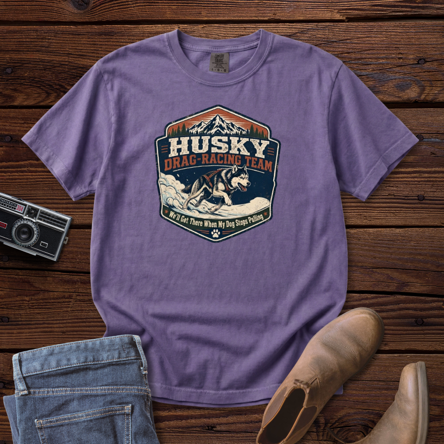 Husky Drag-Racing Team Tee