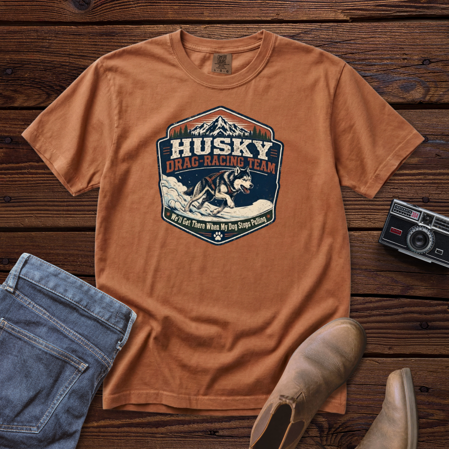 Husky Drag-Racing Team Tee
