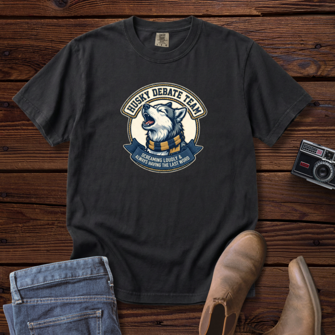 Husky Debate Team Tee