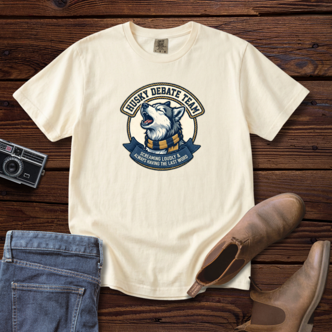 Husky Debate Team Tee