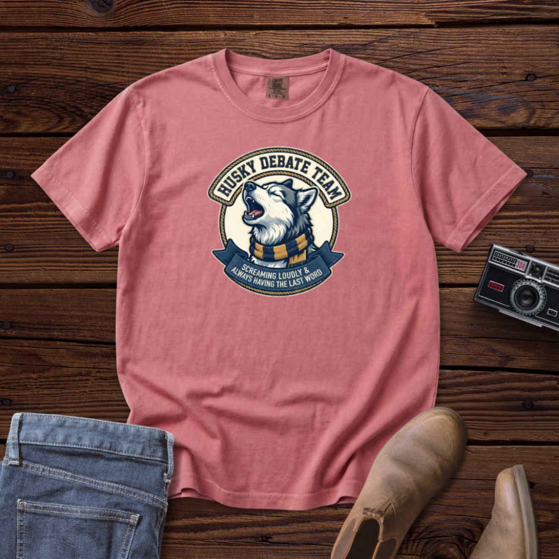Husky Debate Team Tee