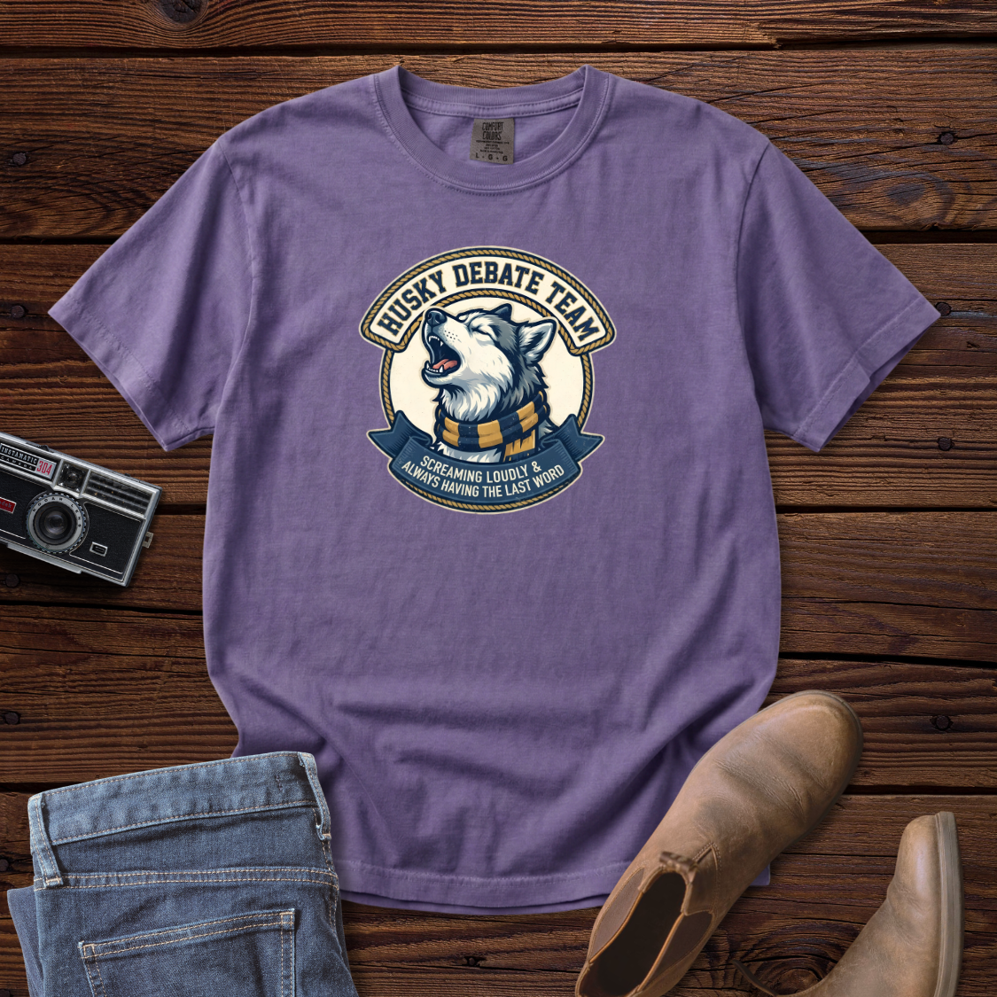 Husky Debate Team Tee