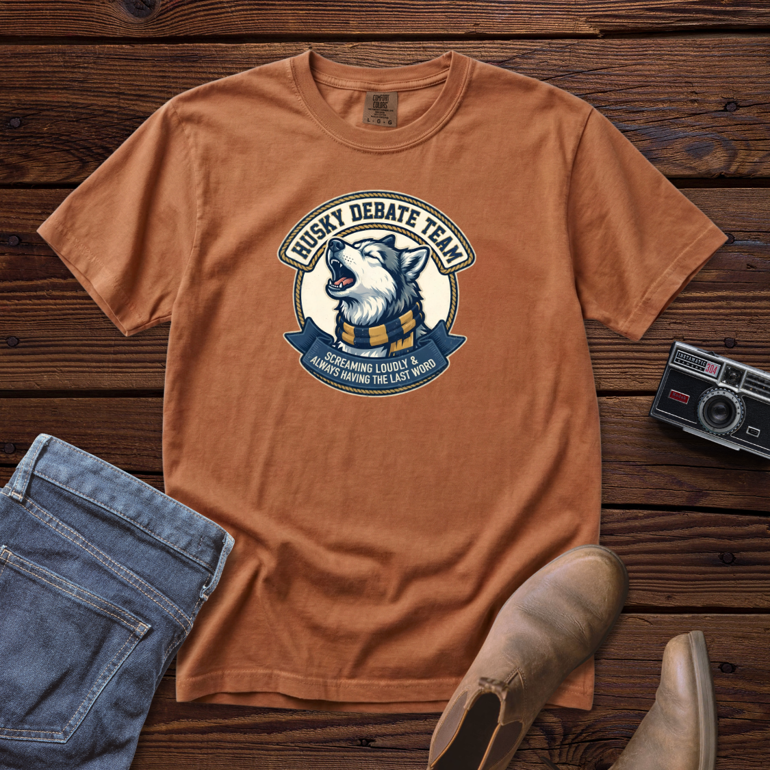 Husky Debate Team Tee