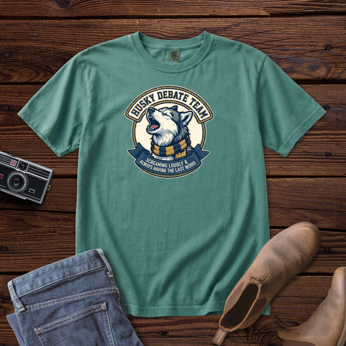 Husky Debate Team Tee