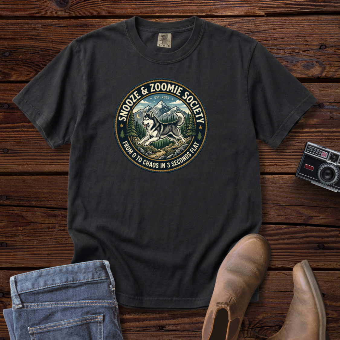 Snooze & Zoomie Society Tee