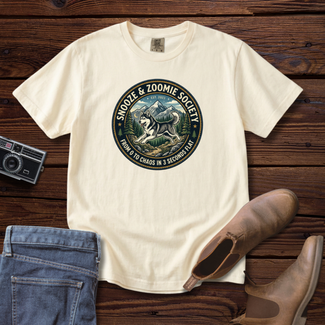 Snooze & Zoomie Society Tee