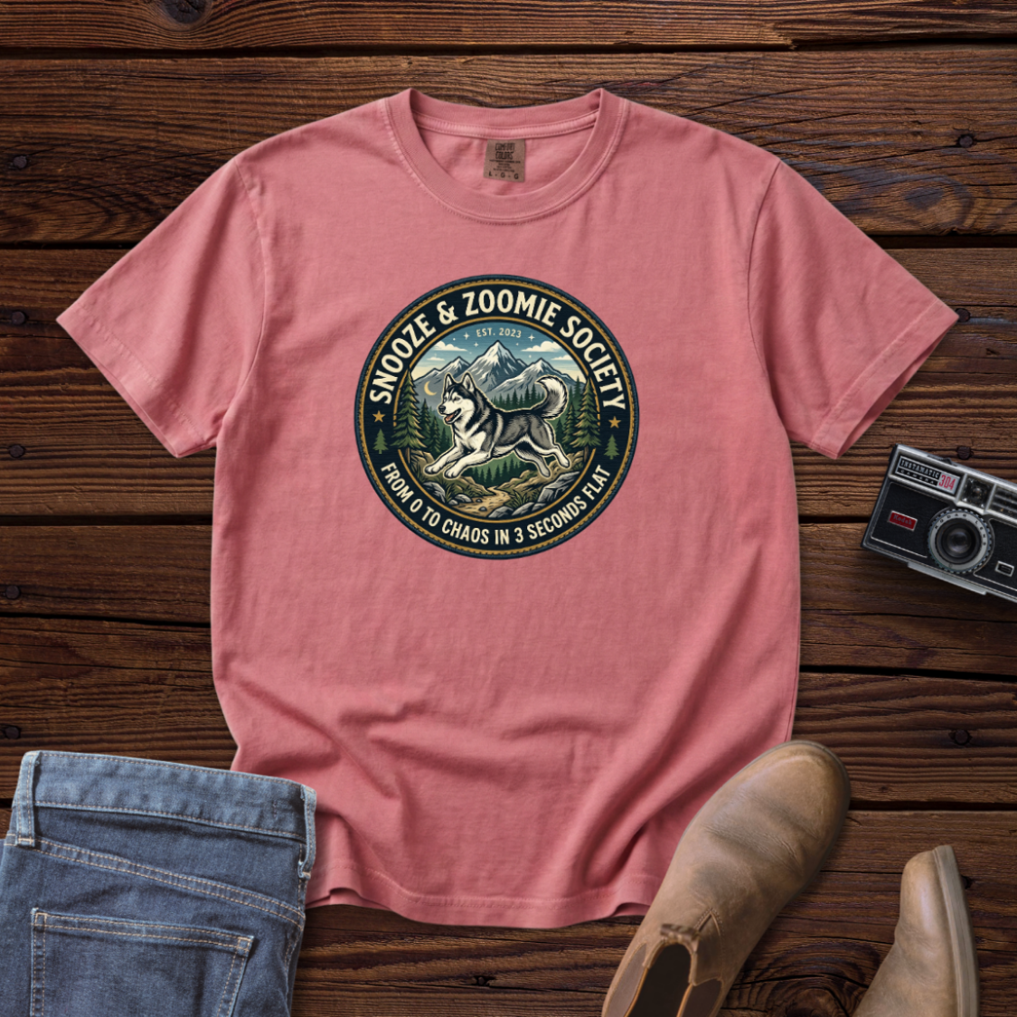 Snooze & Zoomie Society Tee