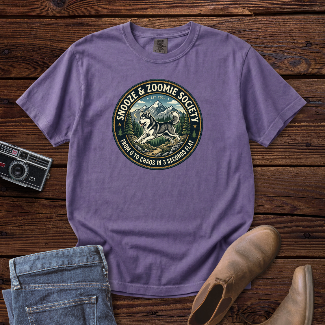 Snooze & Zoomie Society Tee