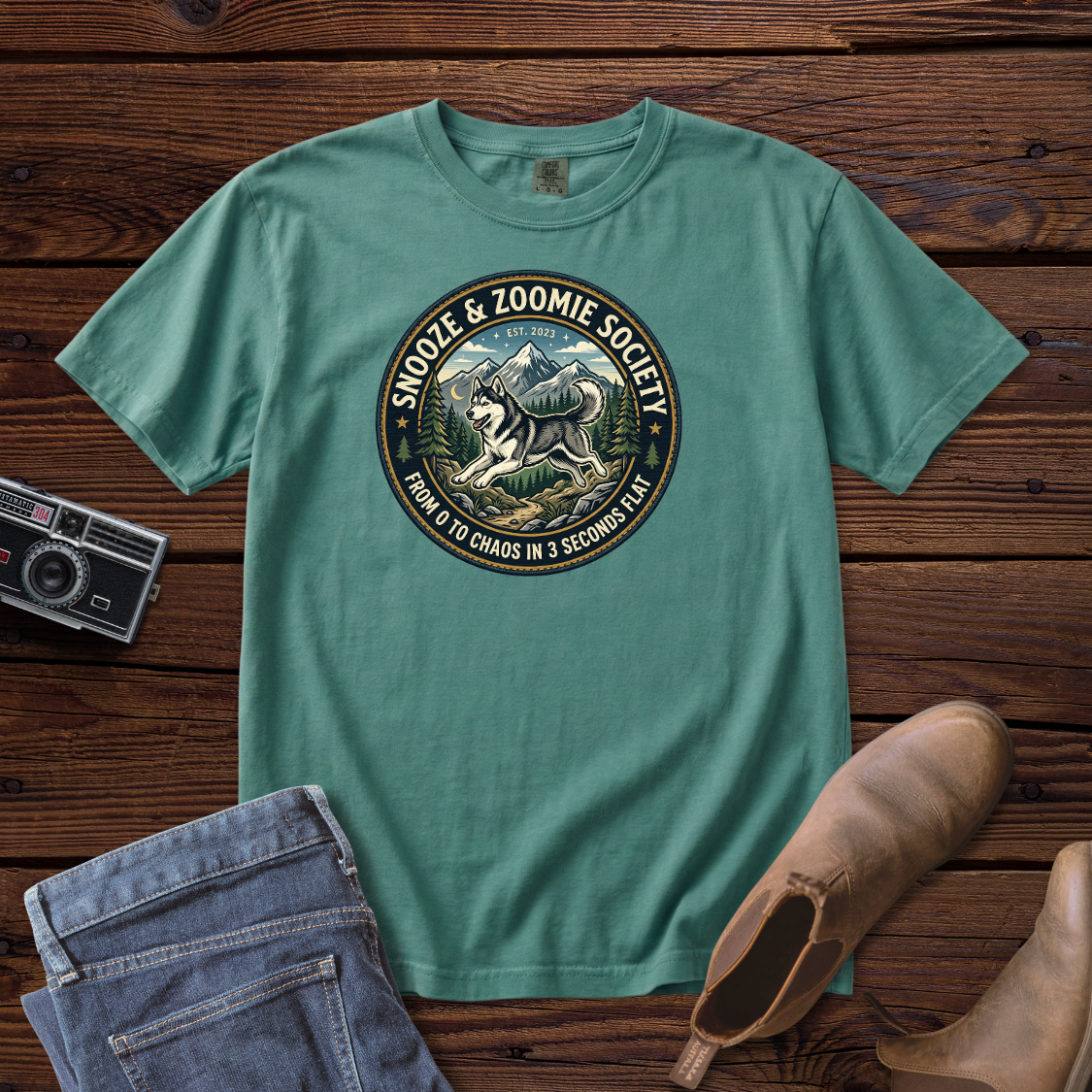 Snooze & Zoomie Society Tee