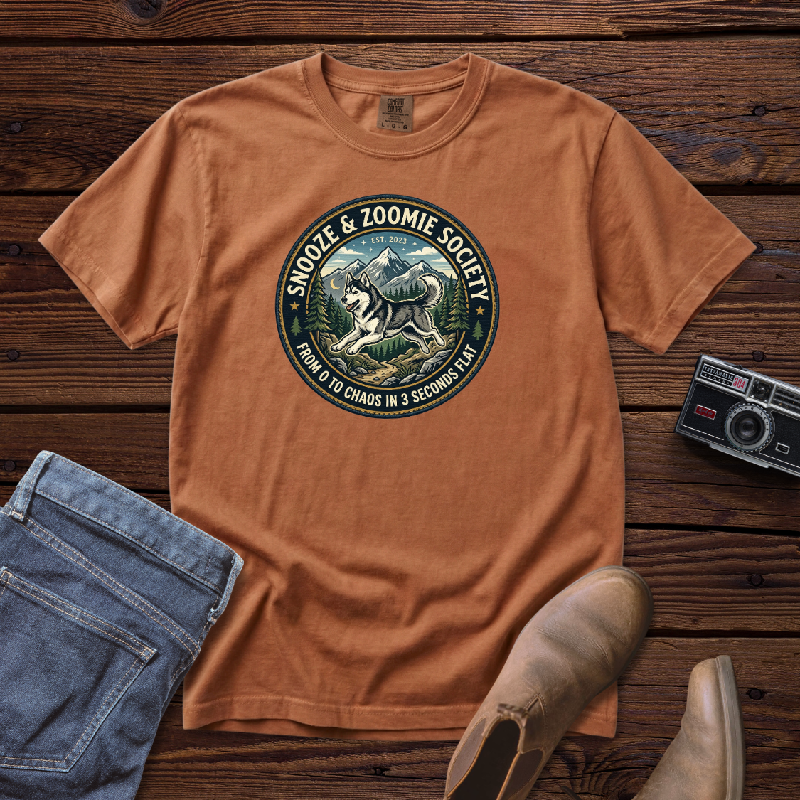 Snooze & Zoomie Society Tee